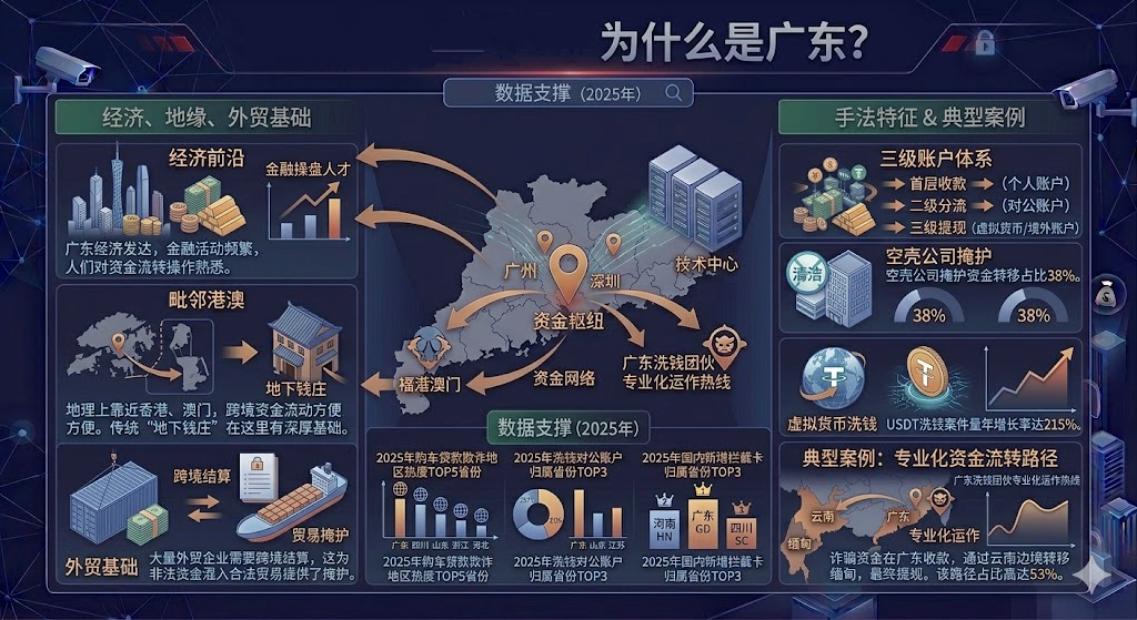 全国灰黑产地域分布情况